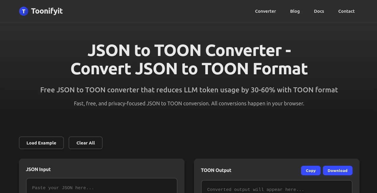 Screenshot of Toonifyit – An AI tool in the ,AI API Design ,AI Developer Tools ,AI Research Tool  category, showcasing its interface and key features.