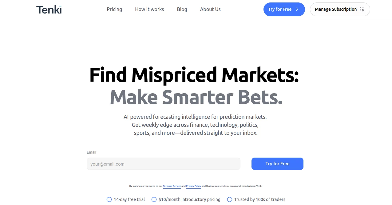 Screenshot of Tenki AI – An AI tool in the ,AI Research Tool ,AI Analytics Assistant ,AI Productivity Tools ,Other  category, showcasing its interface and key features.