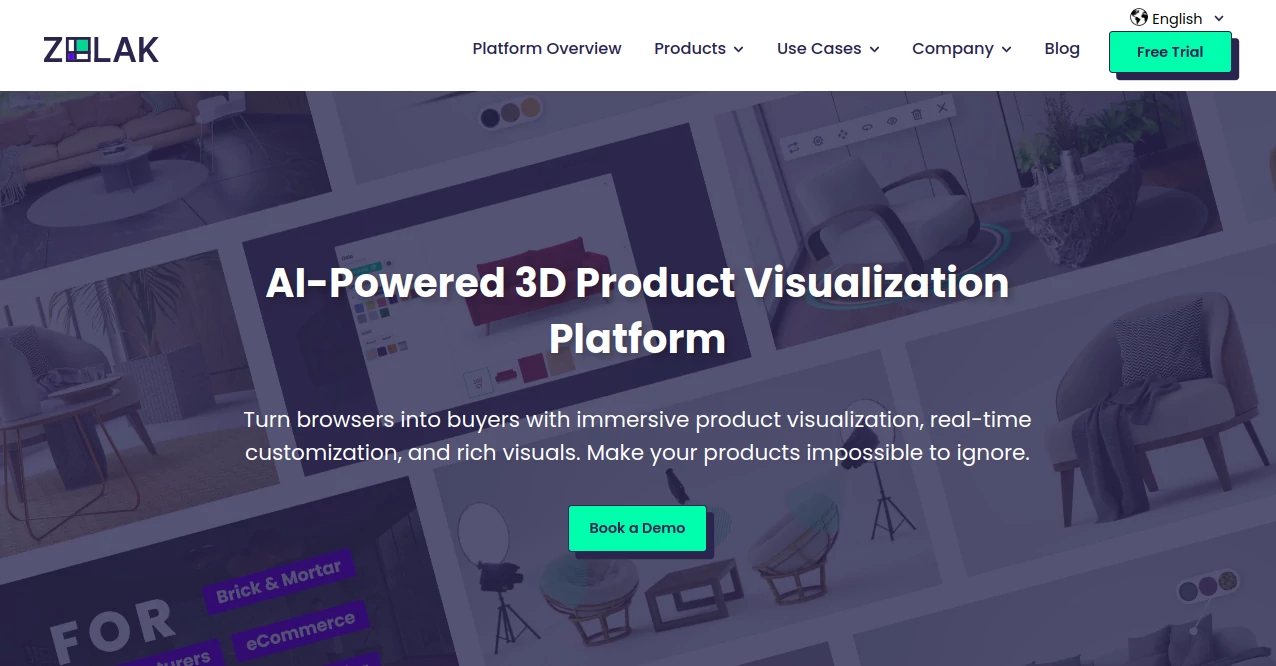 Screenshot of Zolak AI – An AI tool in the ,AI 3D Model Generator  category, showcasing its interface and key features.
